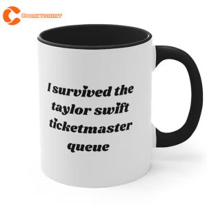 I Survived The Taylor Ticketmaster Queue Mug