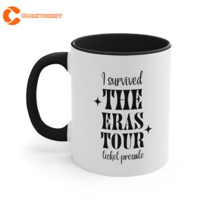 I Survived the Eras Tour Ticket Presale Coffee Mug Print