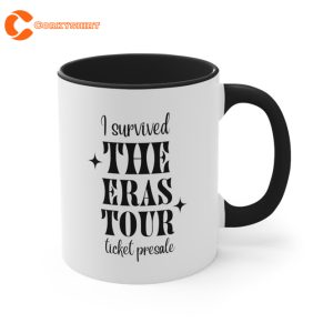 I Survived the Eras Tour Ticket Presale Coffee Mug
