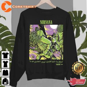I Would Like To Blew Nirvana Design Band Unisex Sweatshirt