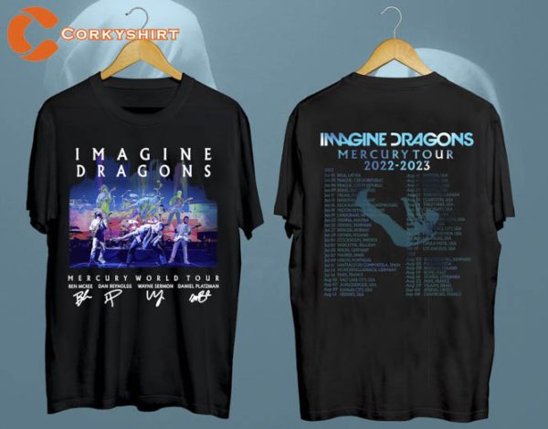 Imagine Dragons Mercury World Tour Art Hoodie