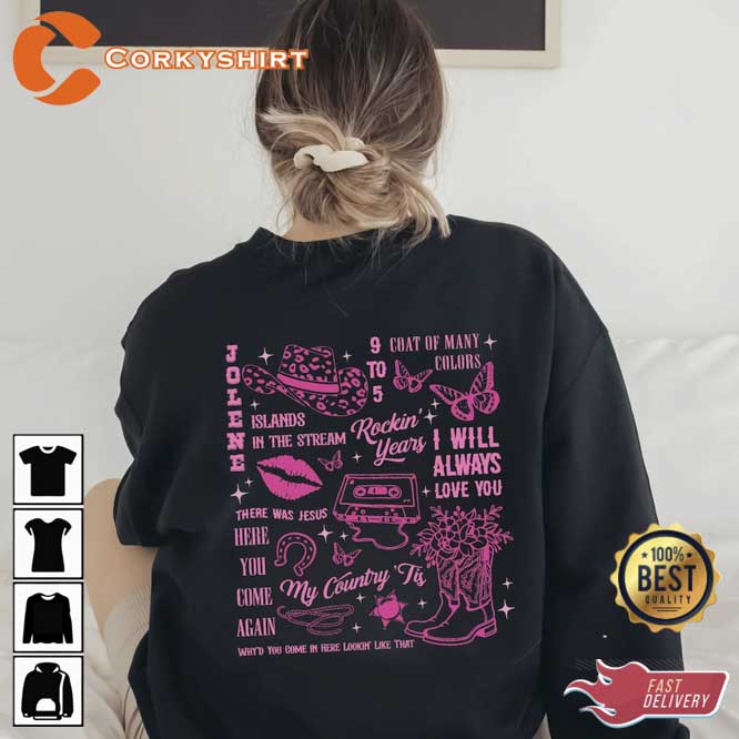 In Dolly We Trust Country Music Sweatshirt2