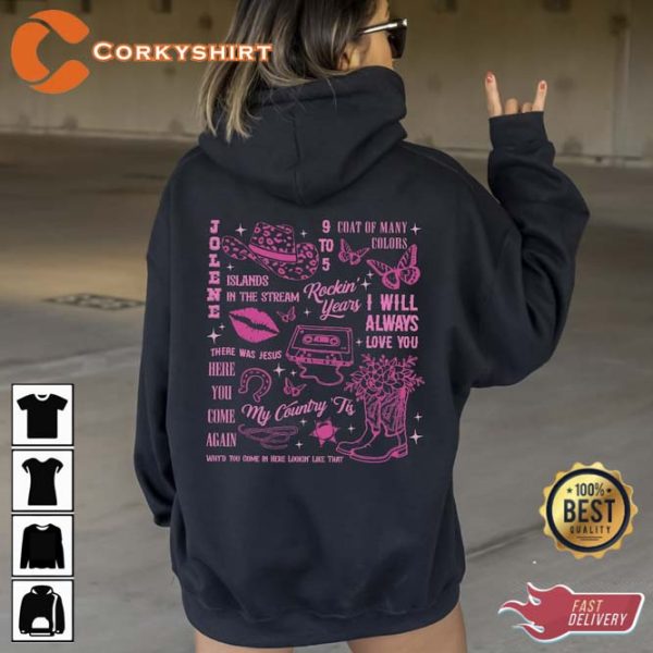 In Dolly We Trust Country Music Sweatshirt Sweatshirt Hoodie