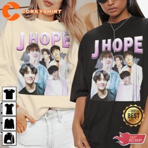 J Hope Vintage Bootleg Sweatshirt Gift For Fan