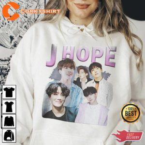 J Hope Vintage Bootleg Sweatshirt Gift For Fan