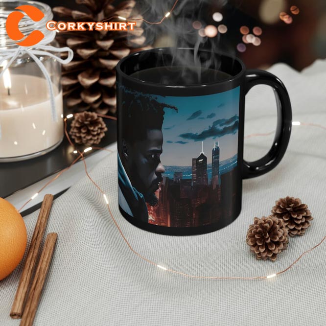 J. Cole Black Ceramic Fan Gift Coffee Mug4