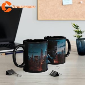 J. Cole Black Ceramic Fan Gift Coffee Mug5
