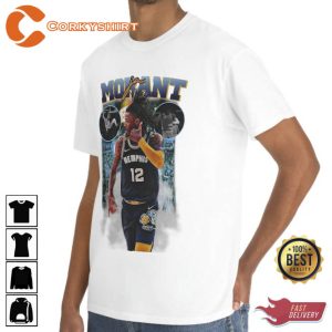 Ja Morant Memphis Grizzlies Gift for Basketball Lover T-Shirt
