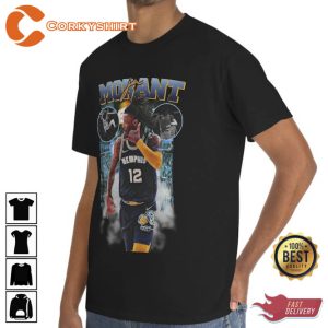 Ja Morant Memphis Grizzlies Gift for Basketball Lover T-Shirt (3)