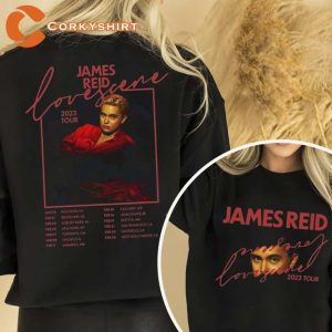 James Reid Lovescene Tour 2023 T-Shirt3