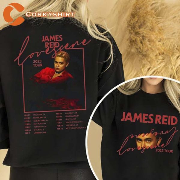 James Reid Lovescene Tour 2023 T-Shirt