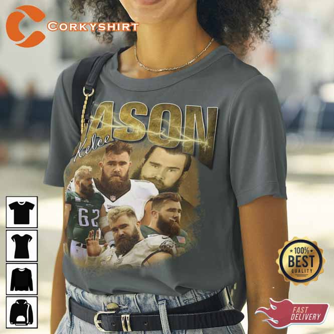 Jason Kelce Vintage Unisex Shirt Gift Idea For Fan