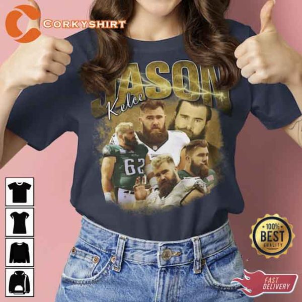 Jason Kelce Vintage Unisex Shirt Gift Idea For Fan