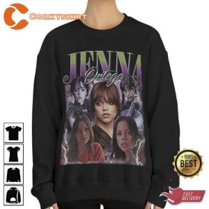 Jenna Ortega Vintage Crewneck Sweatshirt