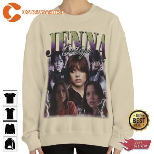 Jenna Ortega Vintage Crewneck Sweatshirt