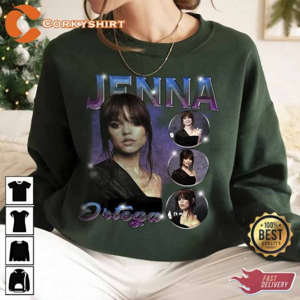 Jenna Ortega Vintage Unisex Sweatshirt