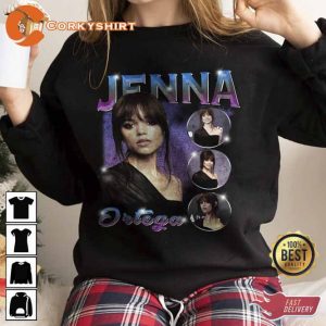 Jenna Ortega Vintage Unisex Sweatshirt
