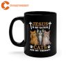 Jesus Is My Savior Cats Are My Therapy Mug