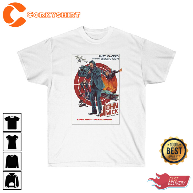 John Wick Action Scene T-Shirt Collection