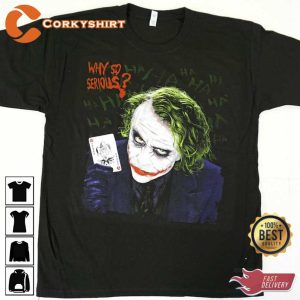 Joker’s Heath Ledger and Joaquin Phoenix Shirt