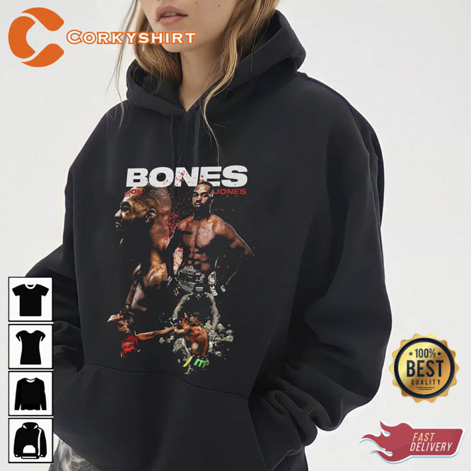 Jon Bones Jones Tee UFC Champ T-Shirt1 (1)