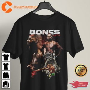 Jon Bones Jones Vintage Fighter Wear Unisex Shirt
