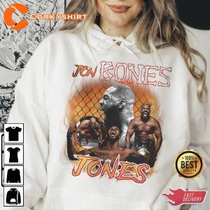 Jon Jones Heavy Champion Tshirt Sport Gift For Fan