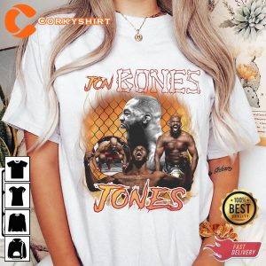 Jon Jones Heavy Champion Tshirt Sport Gift For Fan