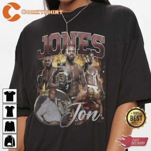 Jon Jones Retro Mixed Martial Arts Vintage Sweatshirt