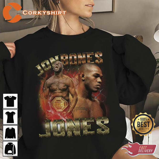 Jon Jones Vintage Boxing Lover Gift For Fan Hoodie