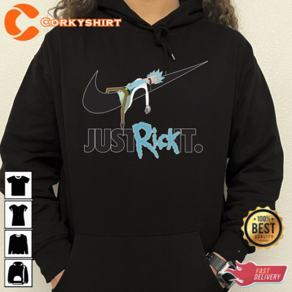 Just Rick It Funny Rick and Morty Tv Series Hoodie