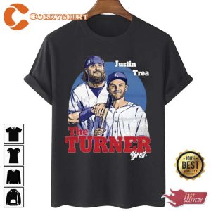 Justin Turner And Trea Turner The Turner Bros Unisex T-Shirt