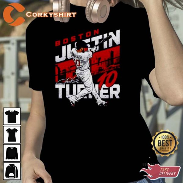 Justin Turner Boston Red Sox City Name Shirt