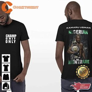 Kamaru Usman Nigerian Nightmare T-shirt
