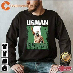 Kamaru Usman The Nigerian Nightmare Classic T-Shirt