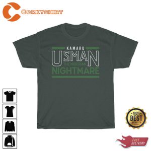 Kamaru Usman The Nigerian Nightmare Graphic Unisex T-Shirt2