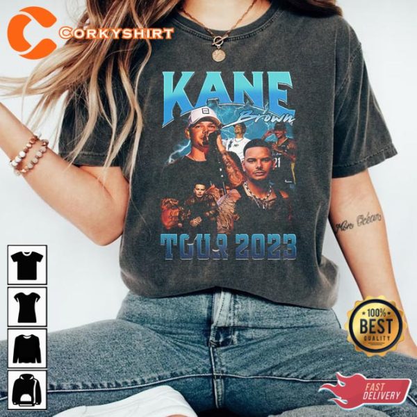 Kane Brown Tour 2023 Country Music Festival Unisex T-Shirt