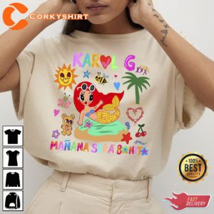 Karol G Manana Sera Bonito Album Unisex T-Shirt 1