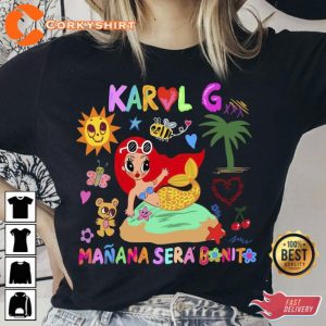 Karol G Manana Sera Bonito Album Unisex T-Shirt 2