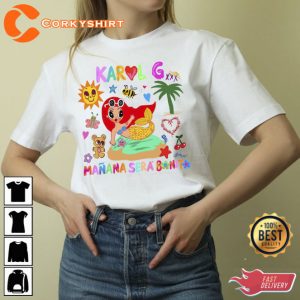 Karol G Manana Sera Bonito Album Unisex T-Shirt 3