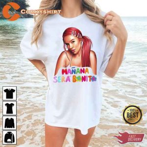 Karol G Red Hair Manana Sera Bonito Album Shirt Gift