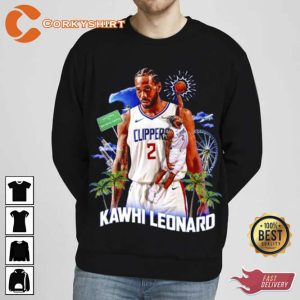 Kawhi Leonard Vintage Style T-Shirt (4)