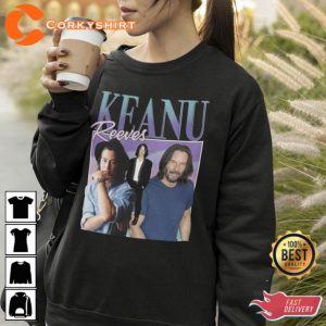 Keanu Reeves Action Movie Vintage T-Shirt Gift For John Wick Fan 3