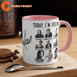 Keanu Reeves Celebrity GIft for Fan Coffee Mug7