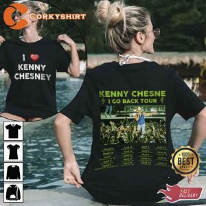 Kenny Chesney I Go Back Tour 2023 T- Shirt1