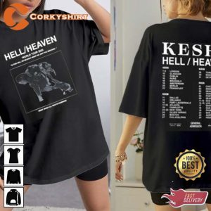 Keshi Hell and Back Tour 2023 With Special Guests Unisex Shirt