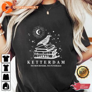 Ketterdam Crow Club Shirt Book Lover Gift
