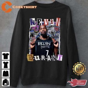 Kevin Durant The Bklyn Nets Design Hoodie