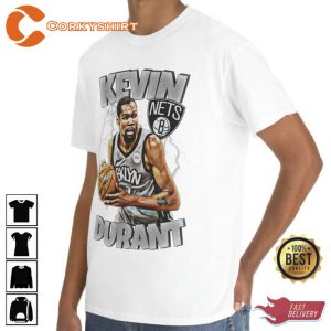 Kevin Durant Vintage 90s Basketball Unisex Shirt (3)