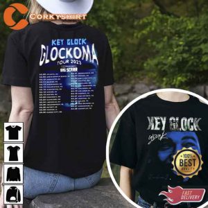 Key Glock 90s Style Music Tour 2023 Shirt